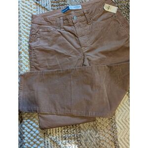 NWT Old Navy OG Straight Corduroy Pants High Rise Mauve 6 Petite